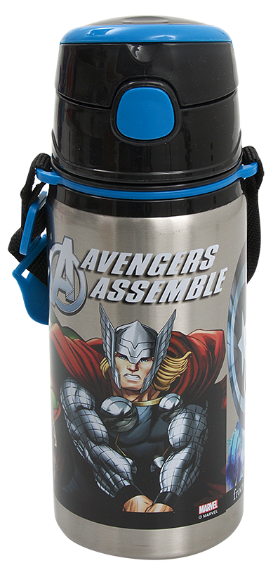 AVENGERS - AVENGERS ÇELİK MATARA SALTO 500ML ASSAMBLE