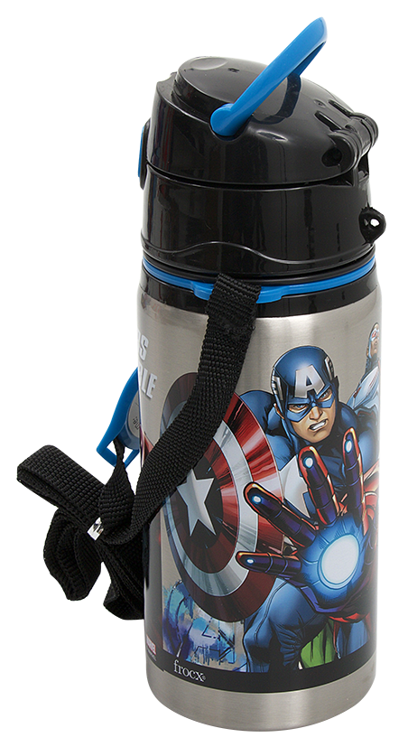AVENGERS ÇELİK MATARA SALTO 500ML ASSAMBLE